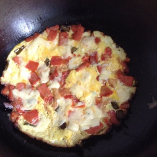 Omelet Pizza （蛋饼匹萨）