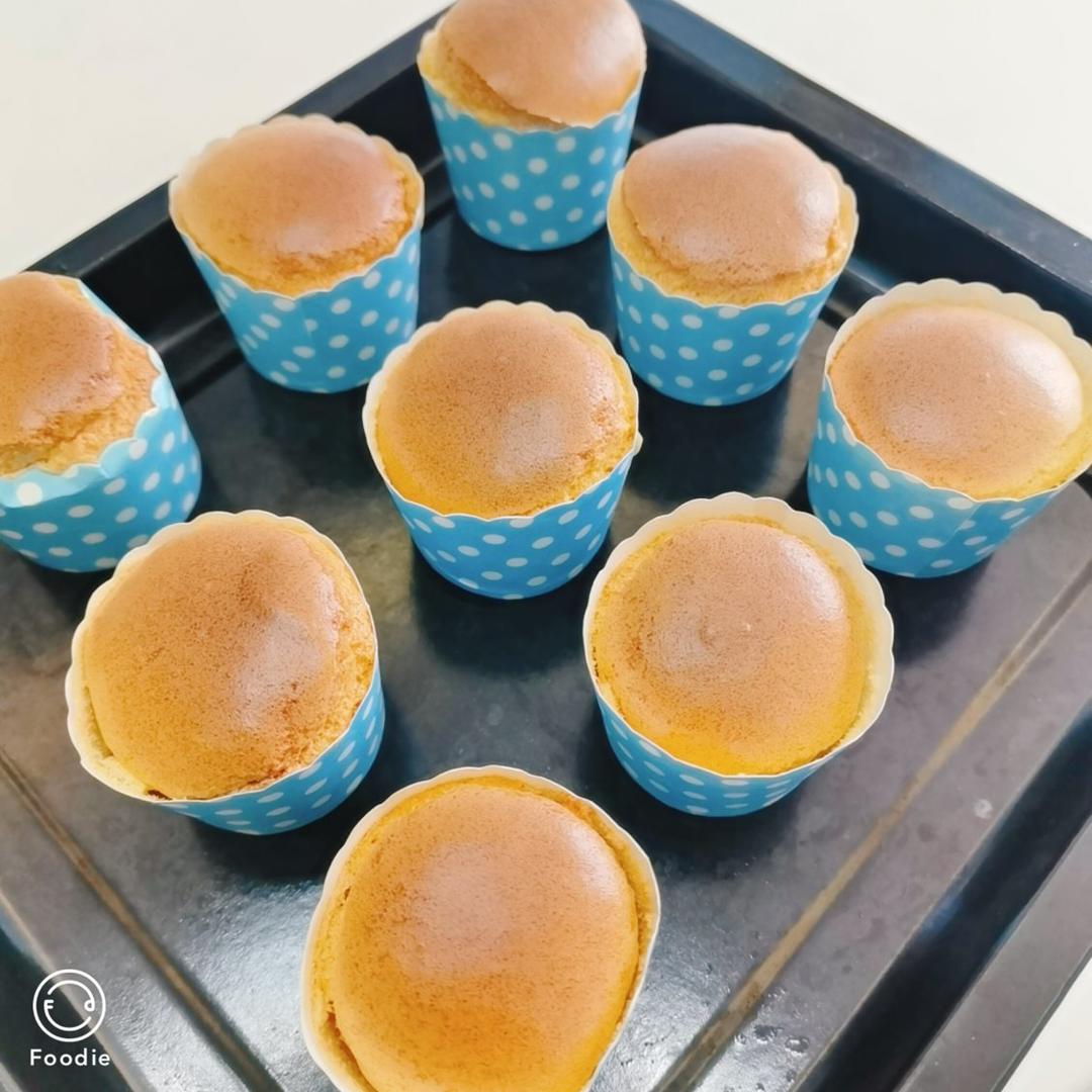 零失败纸杯戚风蛋糕