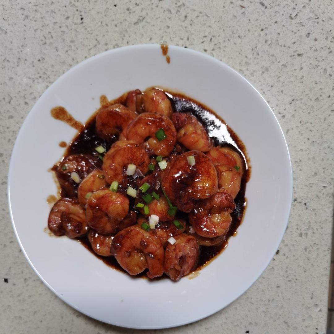 家庭版油焖大虾