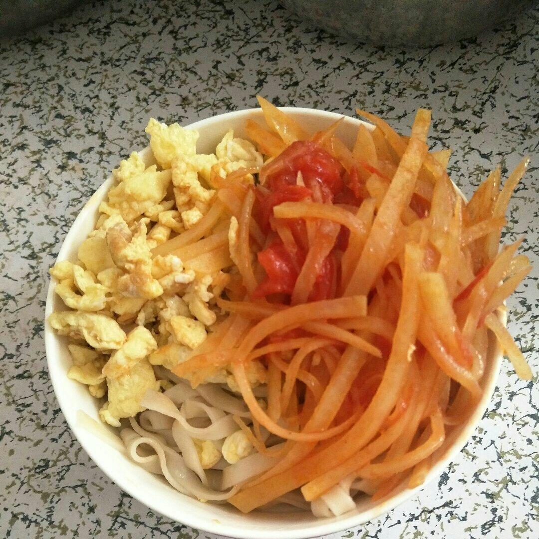 西红柿鸡蛋打卤面