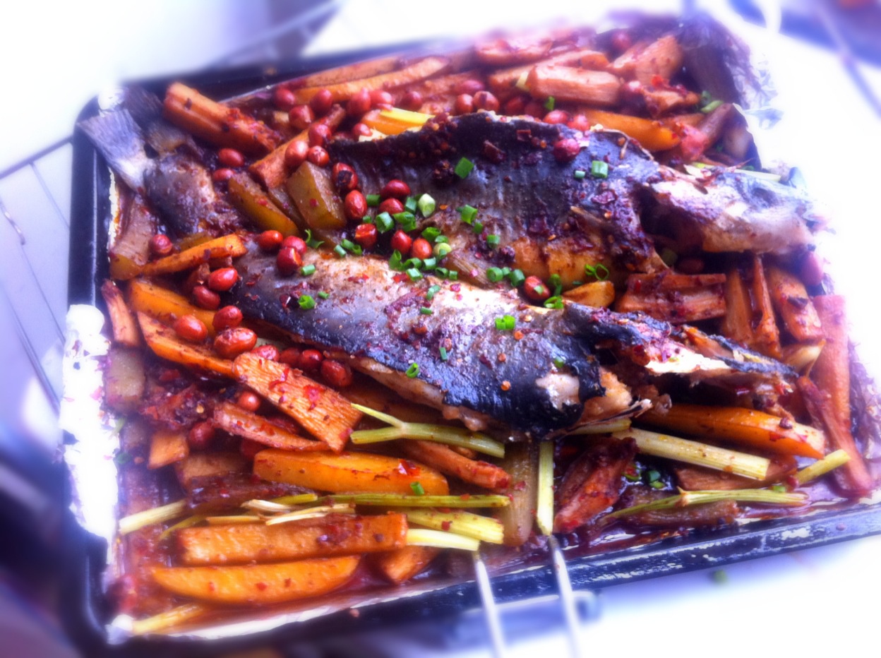 香辣烤鱼-烤箱版