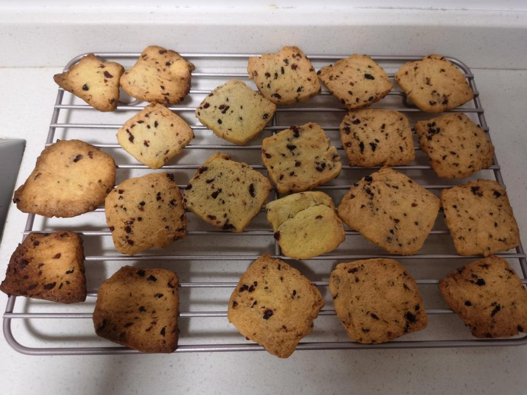 低糖少油版蔓越莓饼干