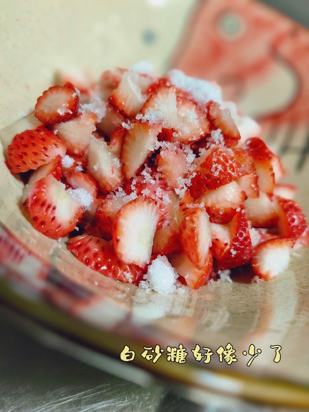 自制无添加草莓酱
