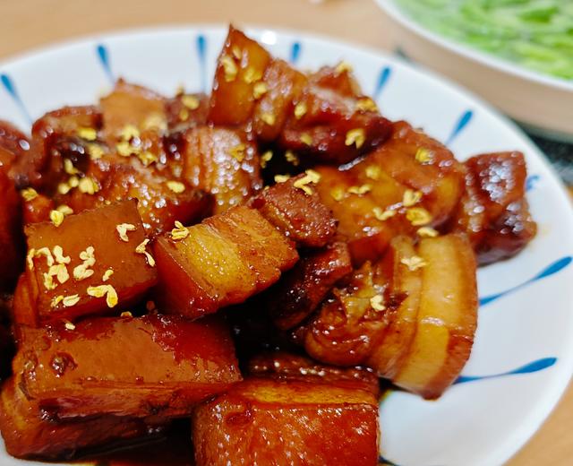 桂花红烧肉的做法