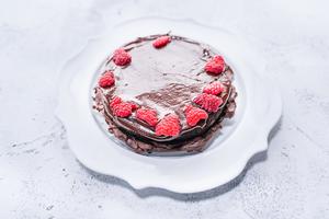 史上最简单黑啤黑巧蛋糕食谱教程的做法 步骤16