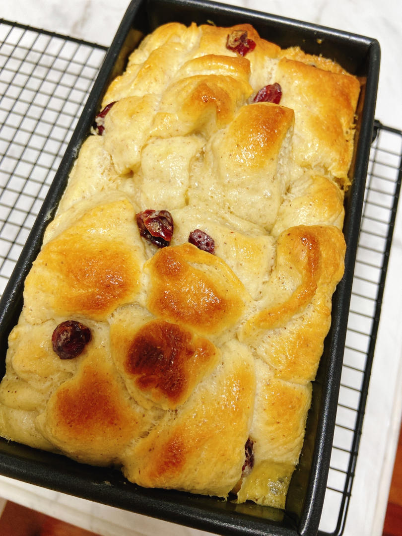 日式炼乳蔓越莓吐司