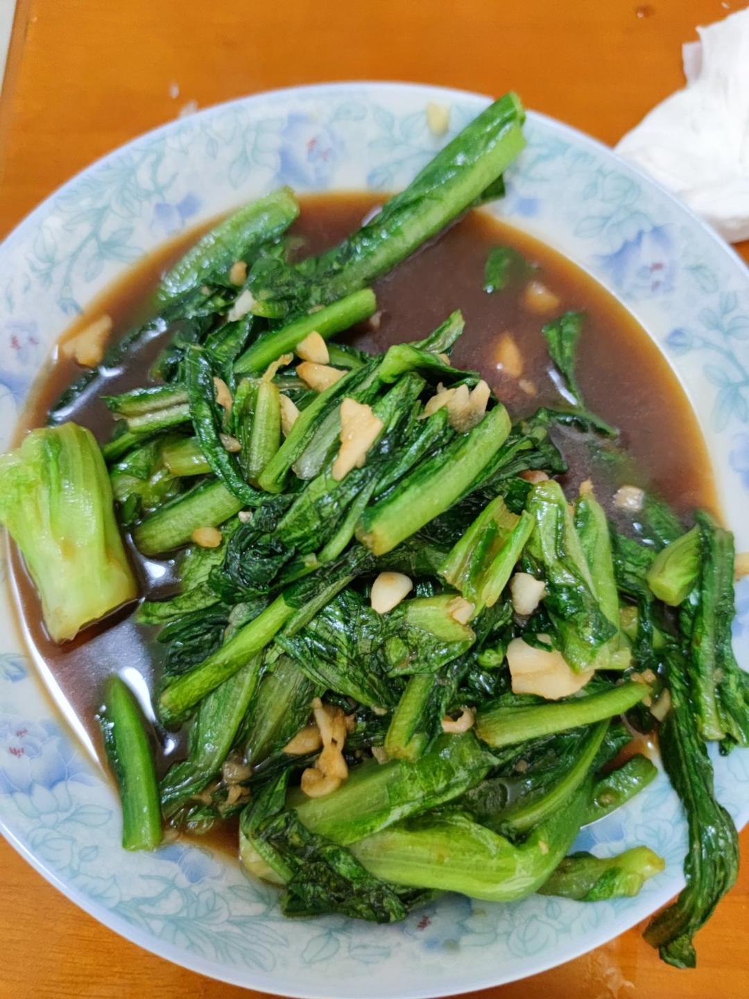 蒜蓉油麦菜（蚝油）