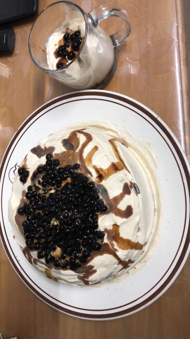 黑糖珍珠爆浆蛋糕