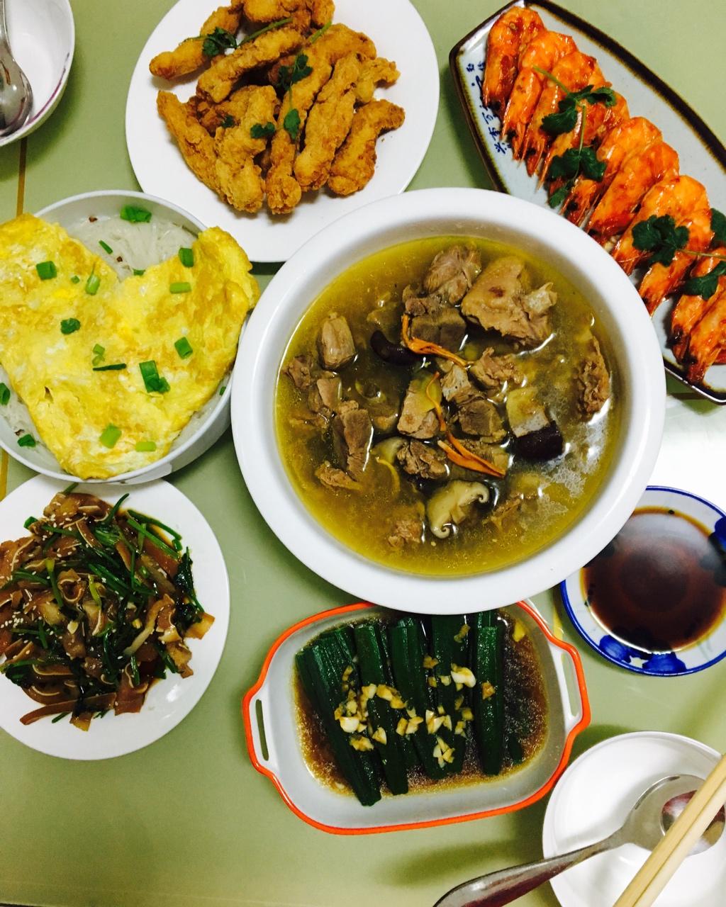 简单的生活1做的晚餐2018年3月4日