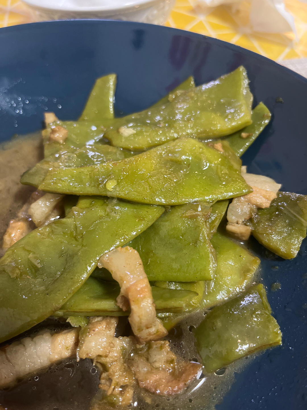 油豆角炖肉（一夫食堂版）