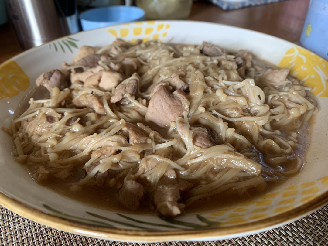 金针菇牛肉卷