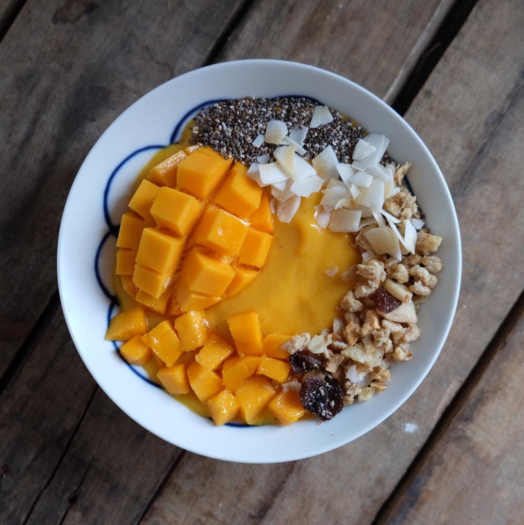 欧美网红级思慕雪smoothie bowl