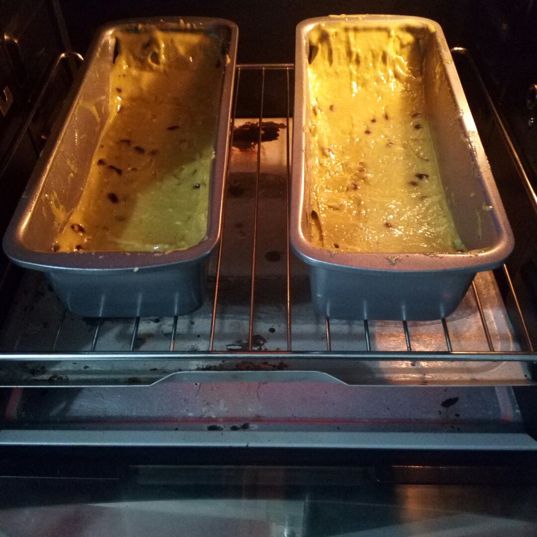 抹茶红豆磅蛋糕