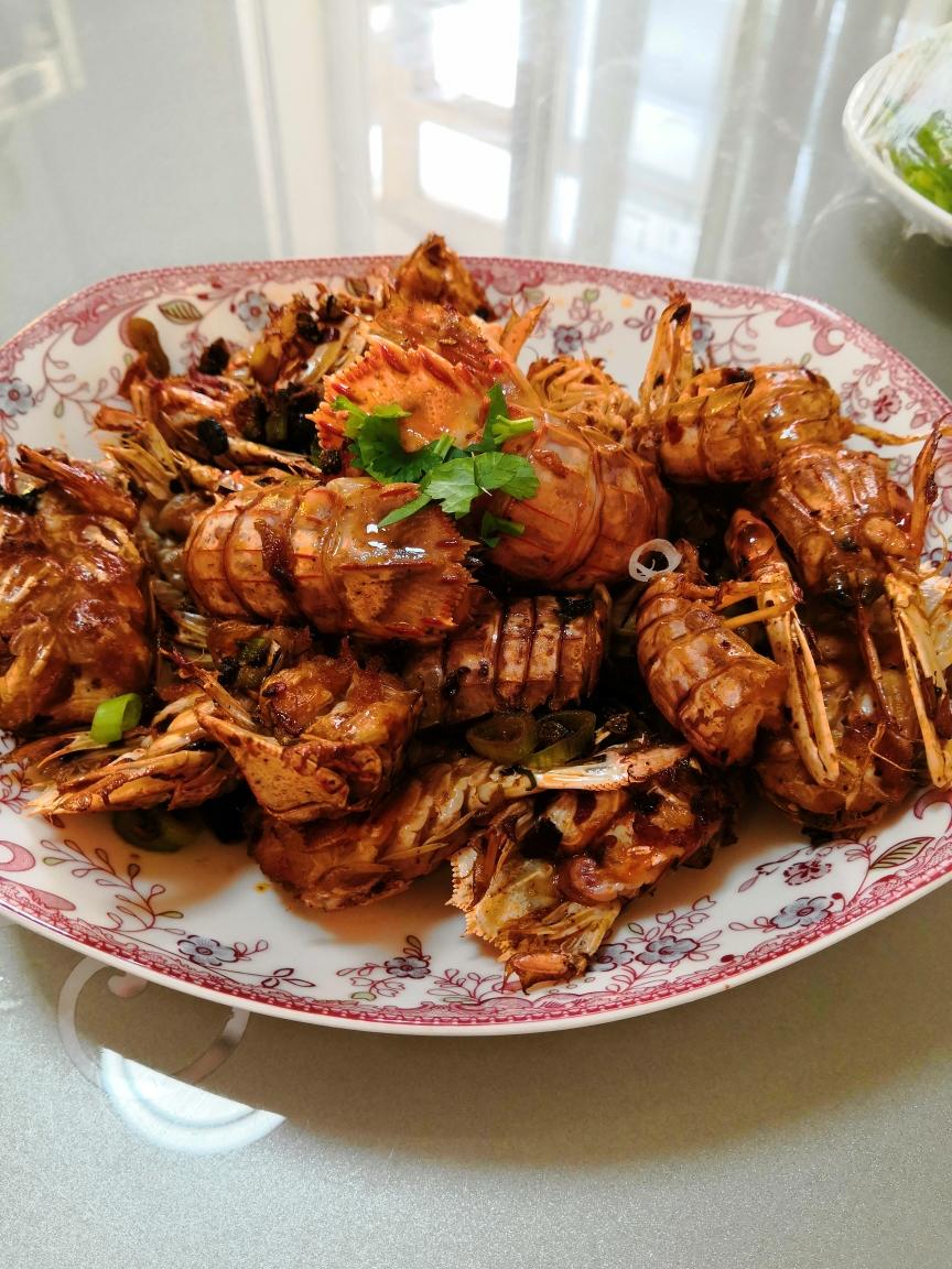 辣炒虾爬子的做法