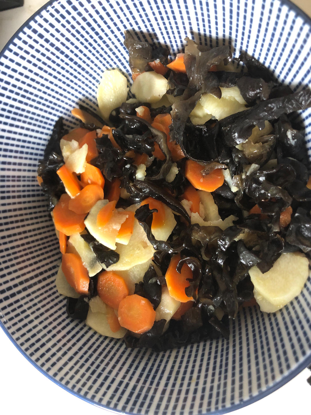 铁棍山药炒黑木耳