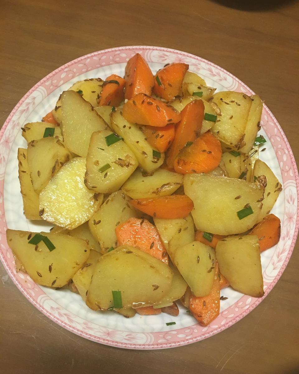 孜然土豆片