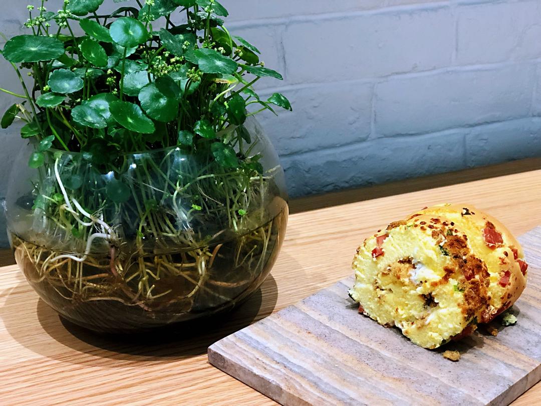 超赞的肉松火腿蛋糕卷