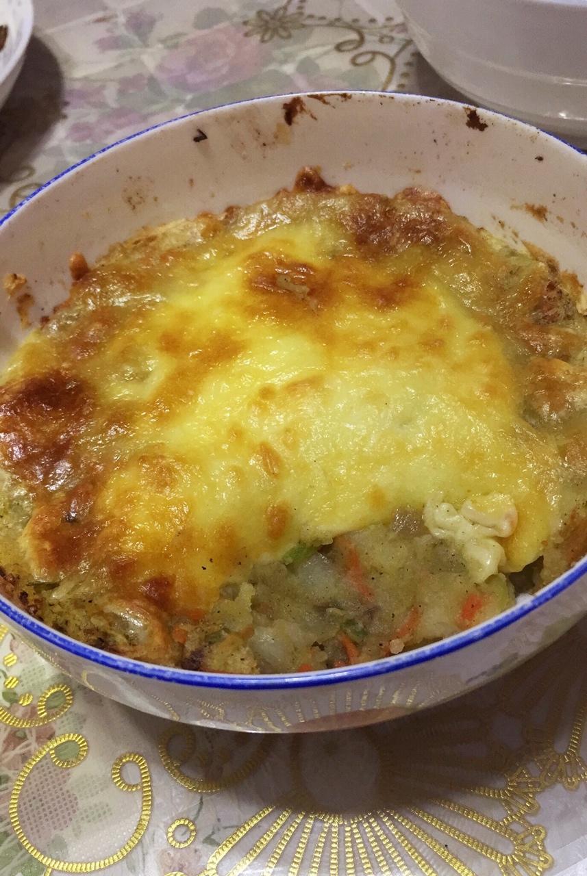 芝士焗土豆泥