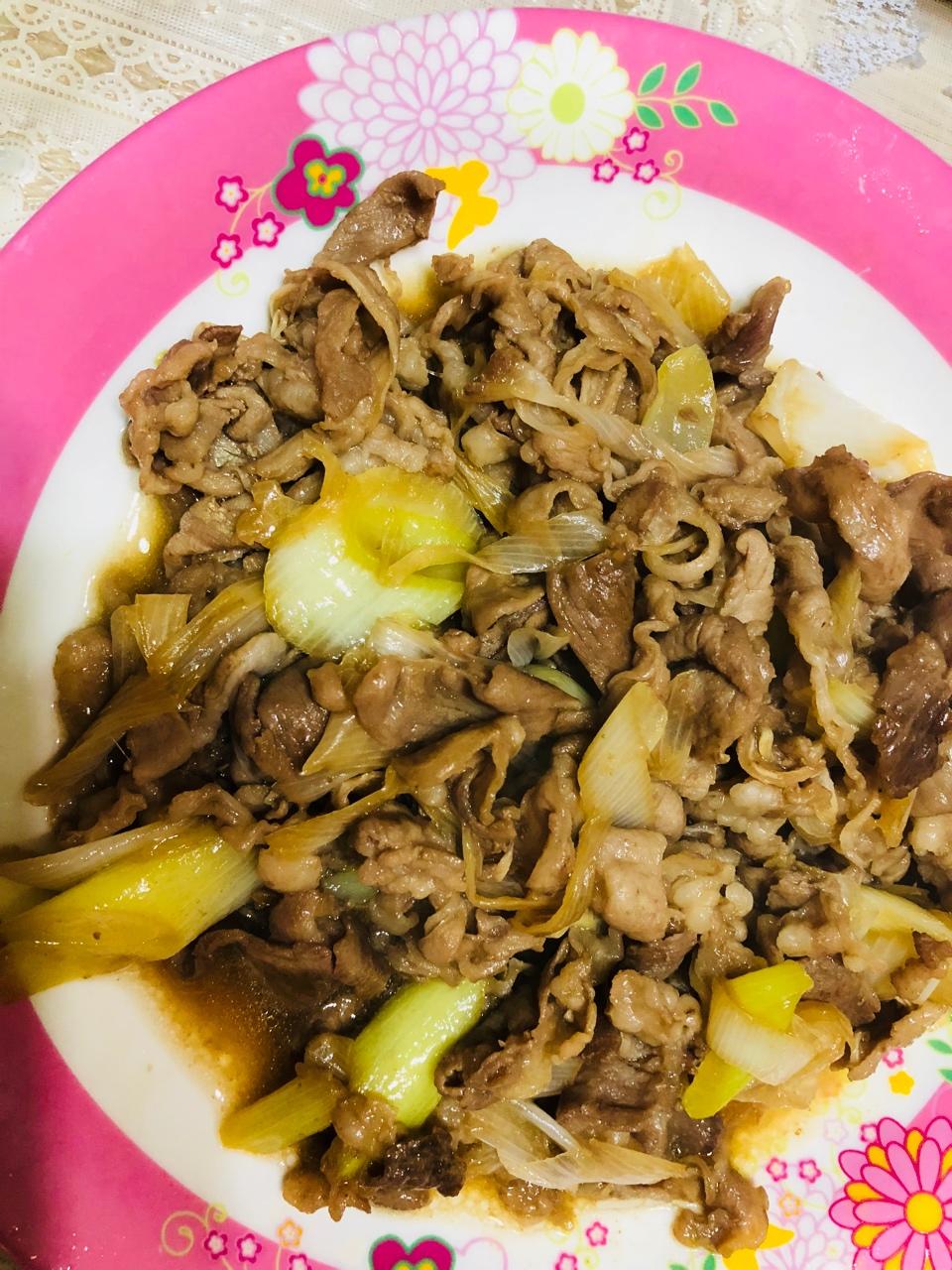 葱爆羊肉