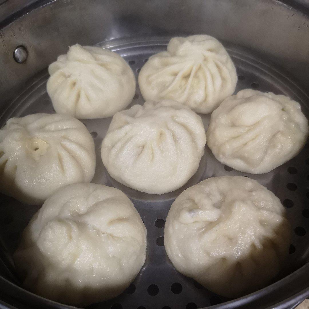 大葱肉馅包子