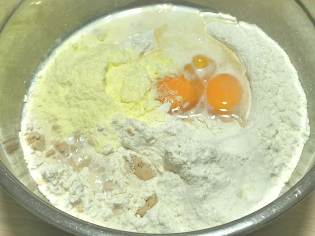 纯奶手撕吐司的做法 步骤1