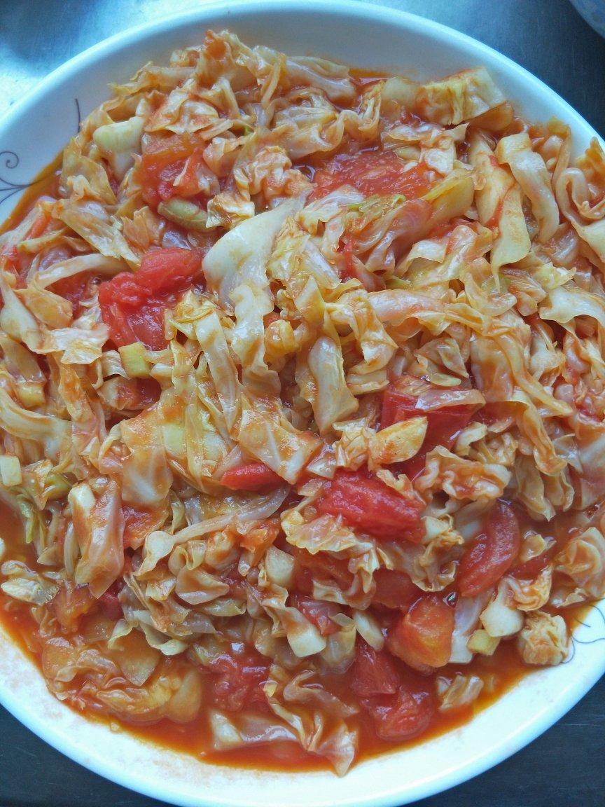 游走在两个极端_l做的番茄炒包菜