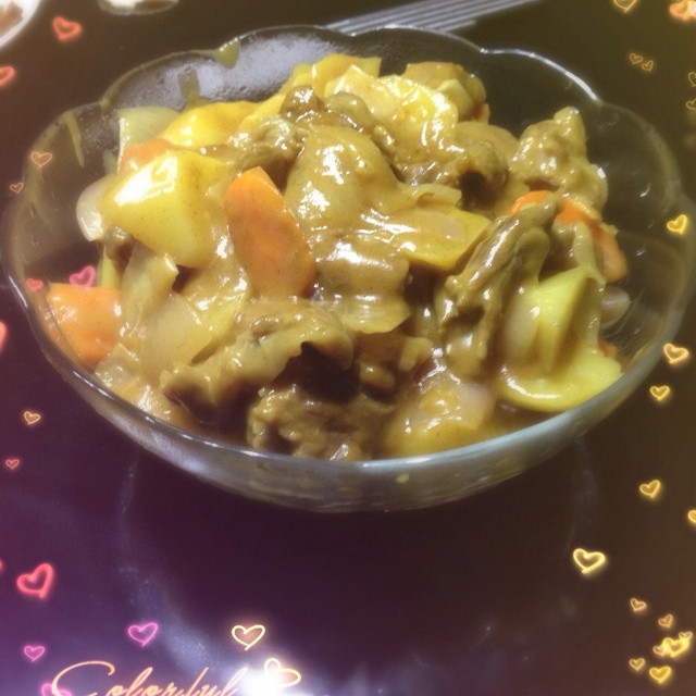 咖喱牛肉