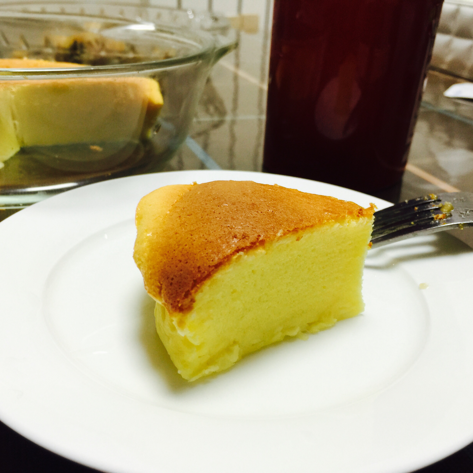 轻乳酪芝士蛋糕6寸#皮黑森林#