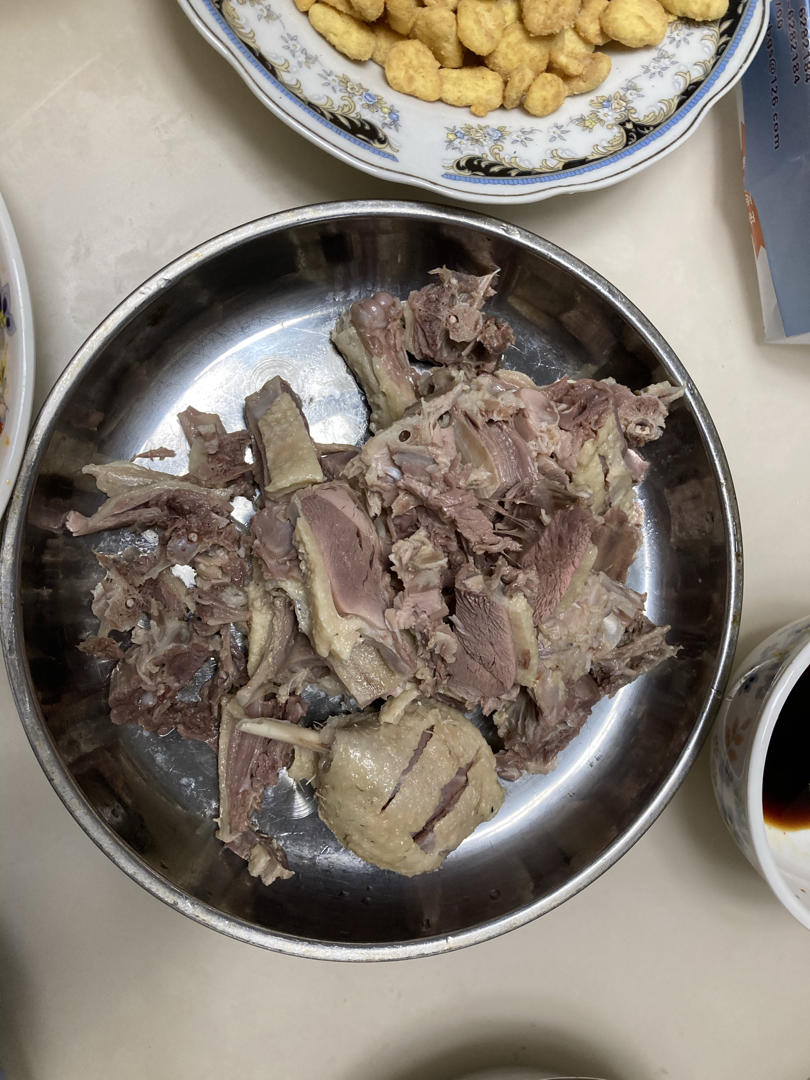 首次成功的盐水鸭腿