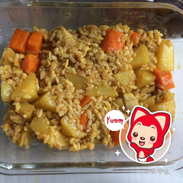 堂妈教你咖喱鸡肉焗饭