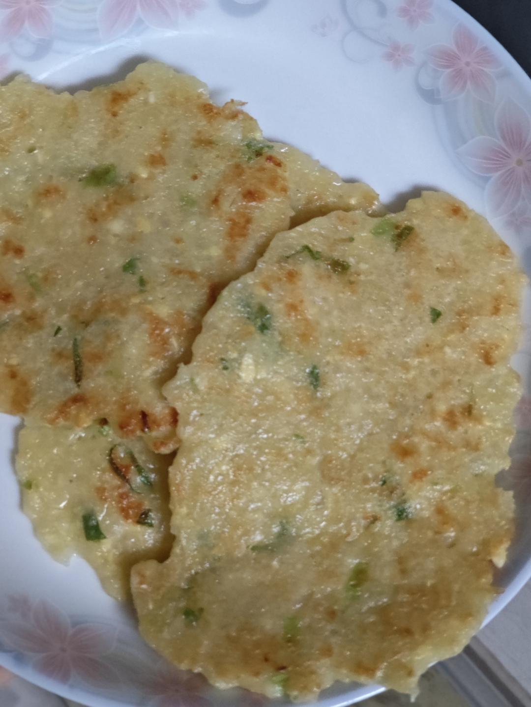 鲜玉米浆玉米饼
