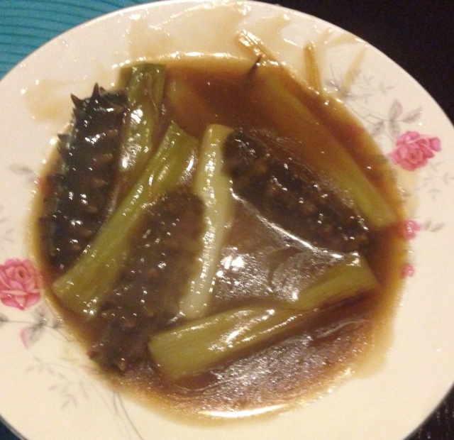 家庭版葱烧海参