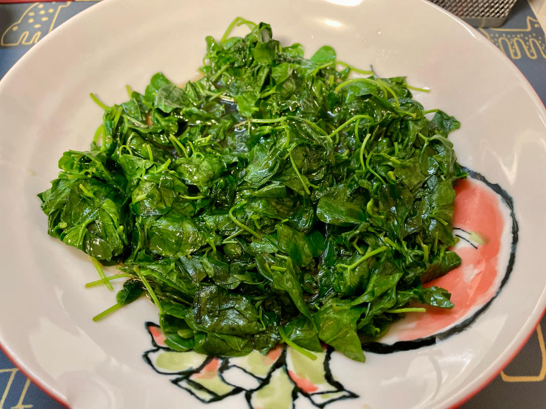 16秒搞定一盘酒香草头