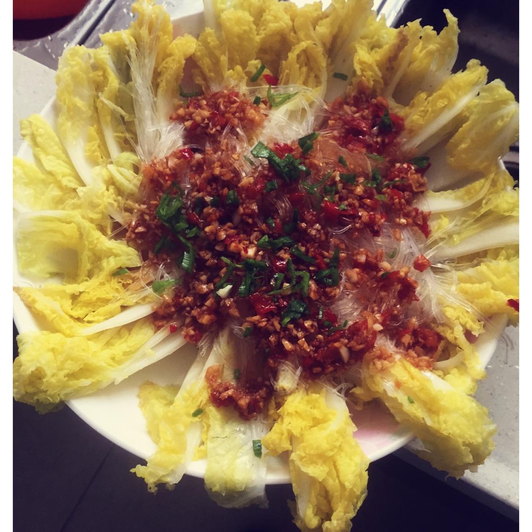 蒜蓉粉丝娃娃菜