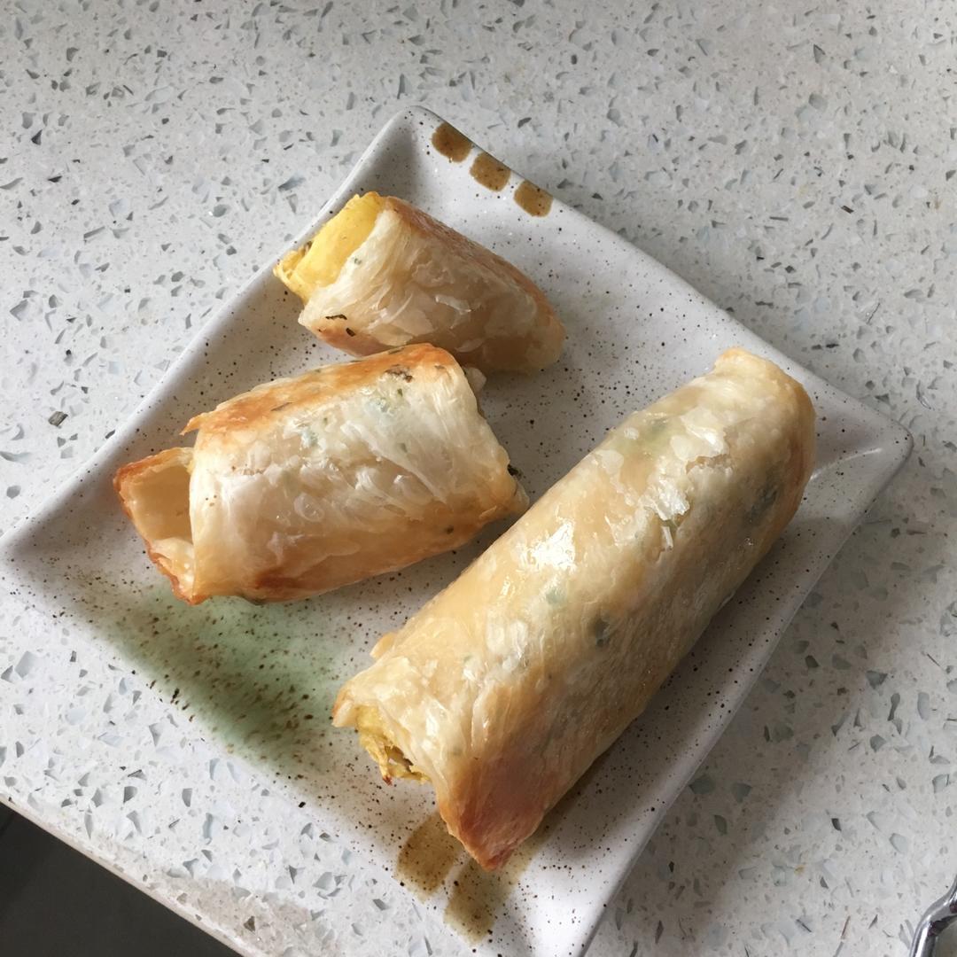 香蕉飞饼卷