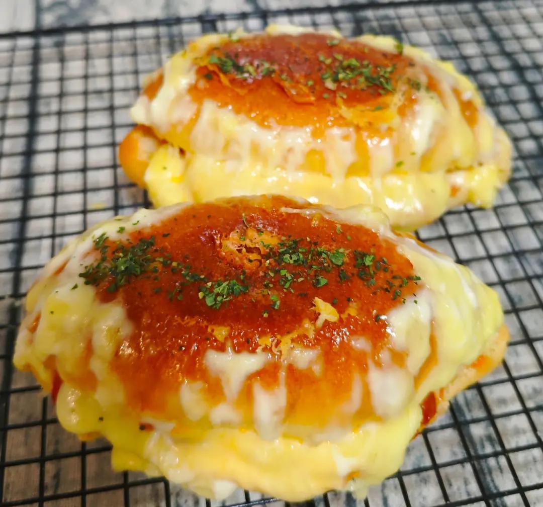 网红芝士瀑布鸡排包/超好吃/锁死这个配方