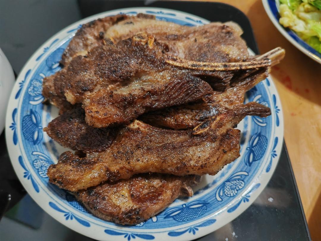 五分钟快手孜然香煎羊排