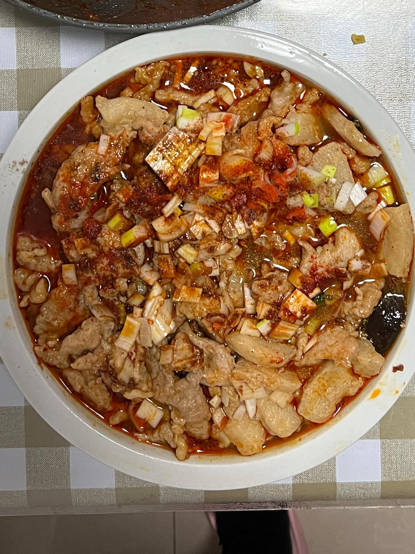 水煮肉片（肯定不翻车）