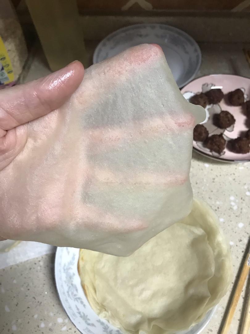 饺子皮蒸春饼-春饼卷万物
