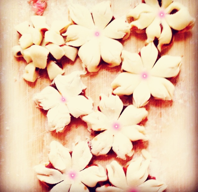 葵花豆沙酥——烤箱里绽放的花朵