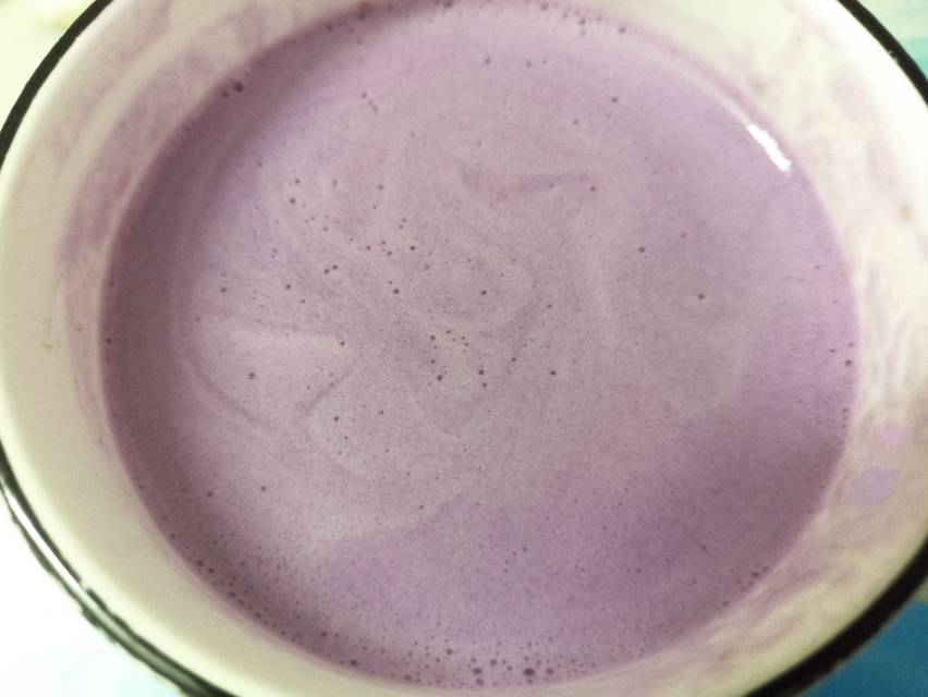 紫薯燕麦豆浆！惊艳味蕾！！