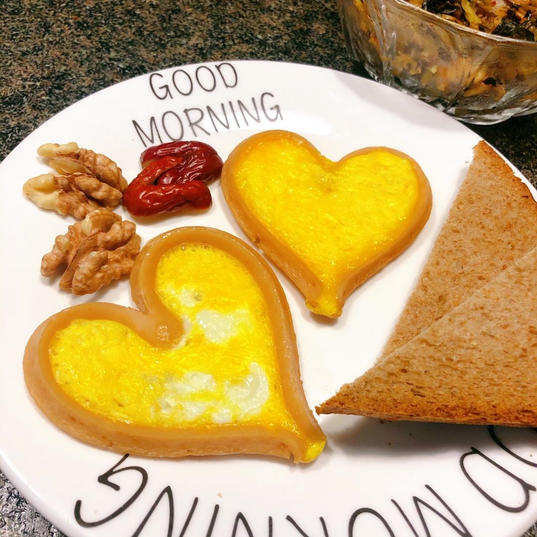 爱心煎蛋