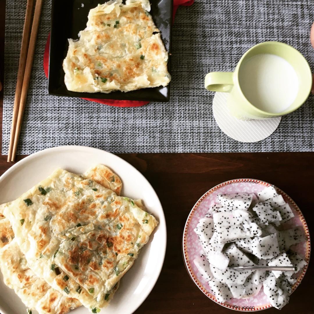 葱花油饼 Spring Onion Pancake