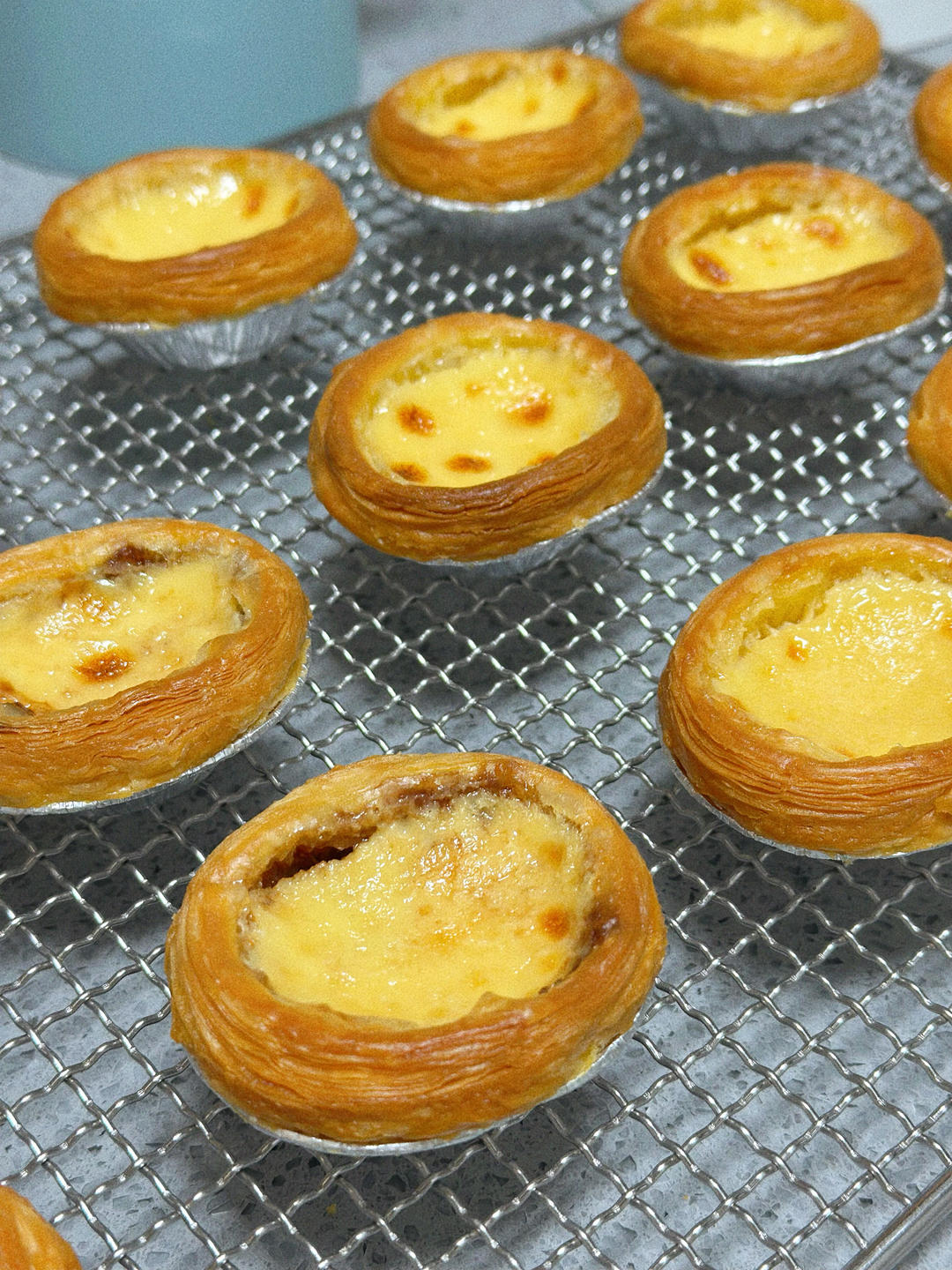 绝不能错过的绝佳比例蛋挞&巧克力爆浆蛋挞