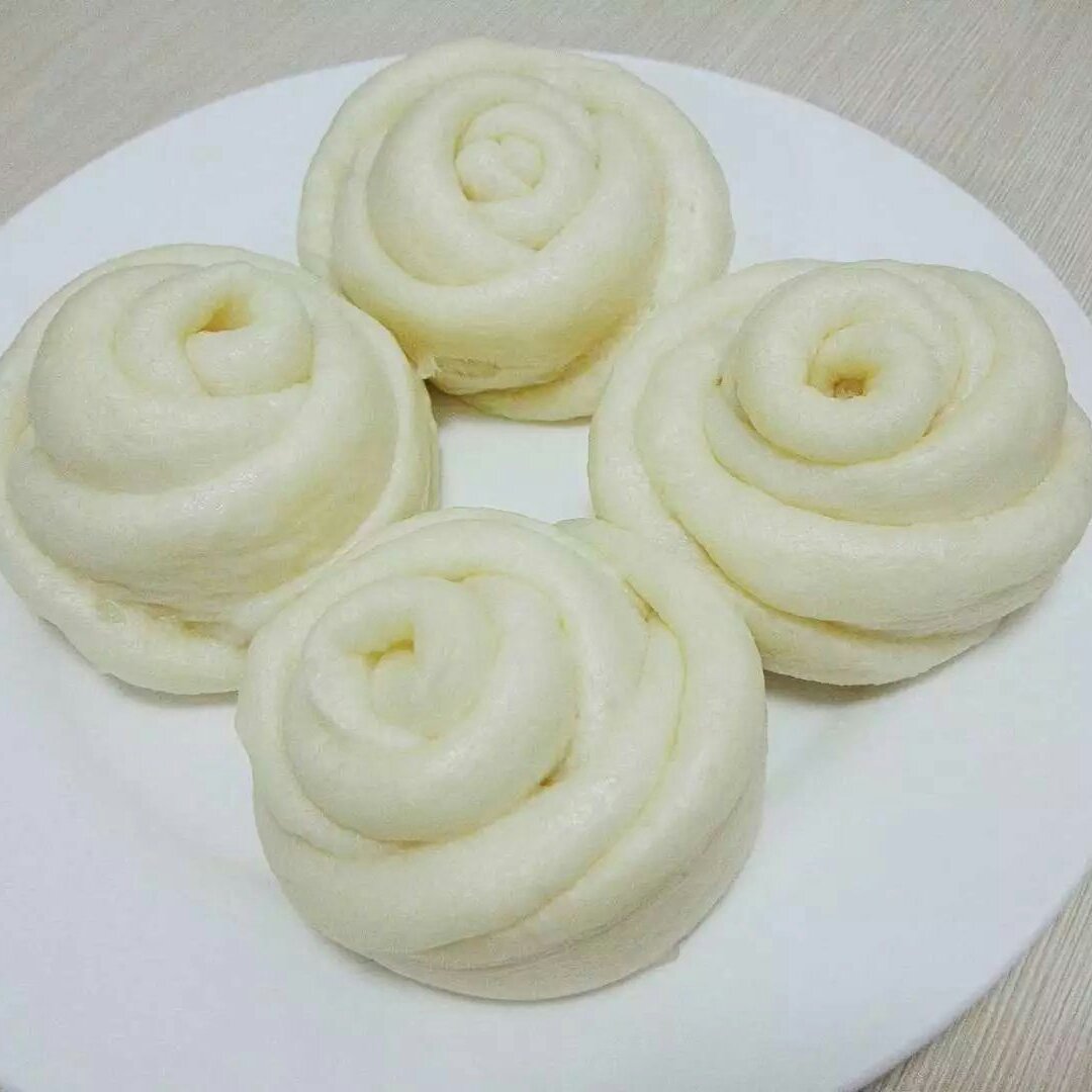 玫瑰花馒头