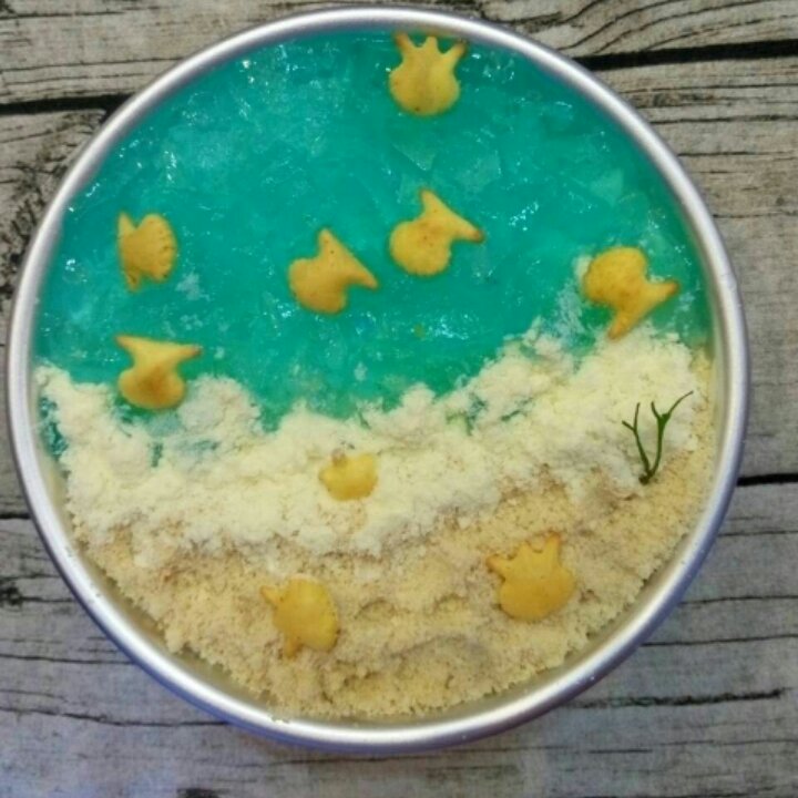 海洋酸奶慕斯蛋糕