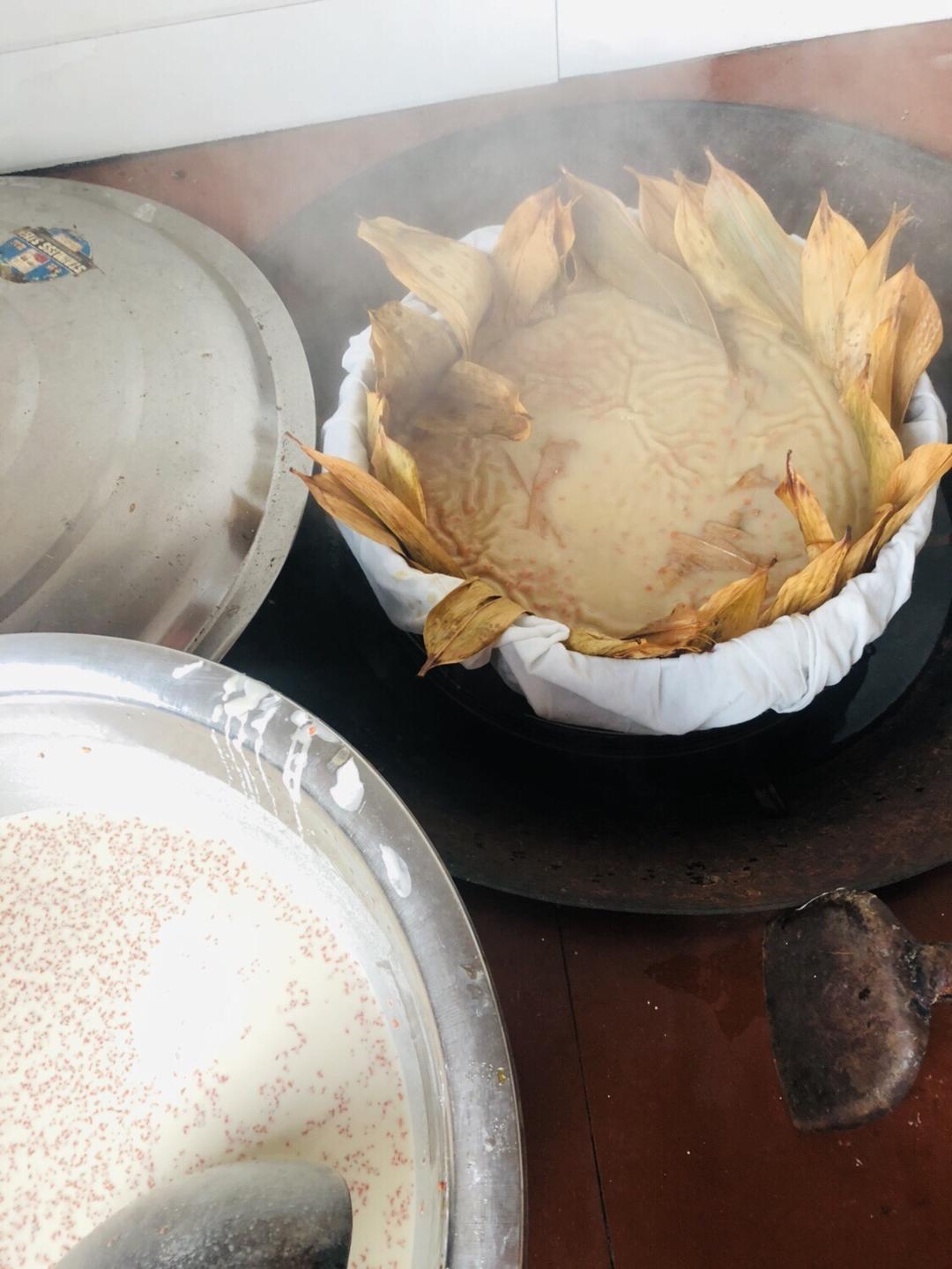 大米版红糖千层糕的做法