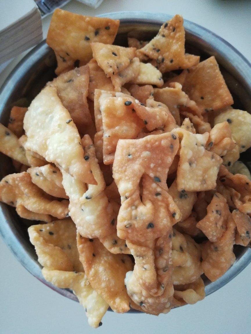 过年小食炸小果（焦叶）