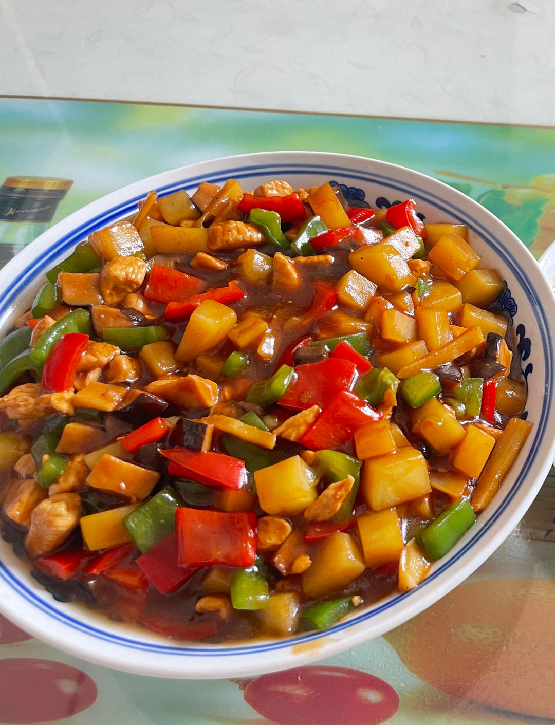 ㊙️香菇土豆肉沫拌饭❗️比外卖还好吃