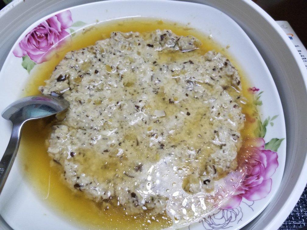 香菇蒸肉饼